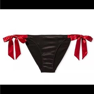 Victoria Secret Satin Tie-Side Bikini Bottom